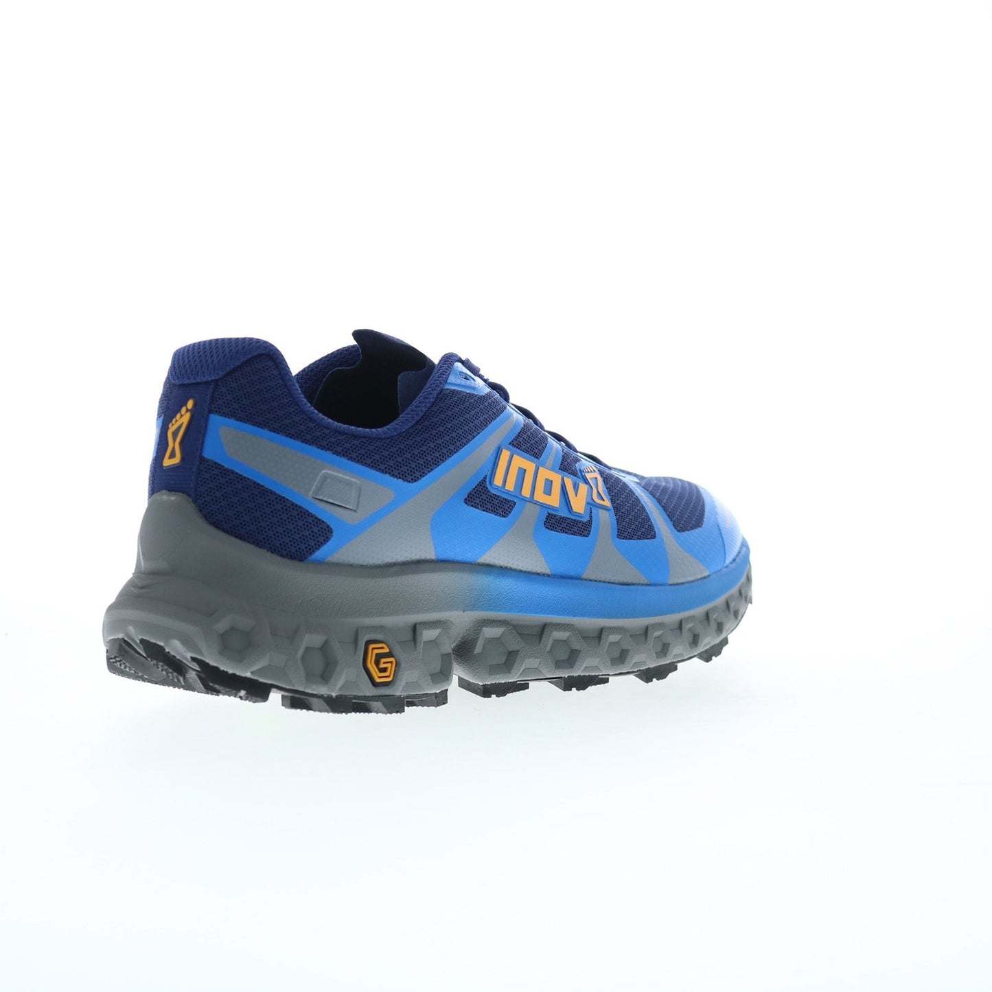 Inov-8 TrailFly Ultra G 300 Max Mens Blue Mesh Athletic Hiking Shoes
