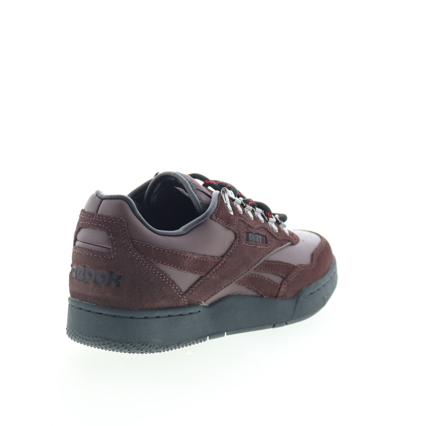 Reebok BB 4000 II Obey Mens Brown Suede Lace Up Lifestyle Sneakers Shoes