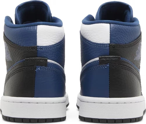 Nike Womens Air Jordan 1 Mid SE Sneakers - 'Split - French Blue'
