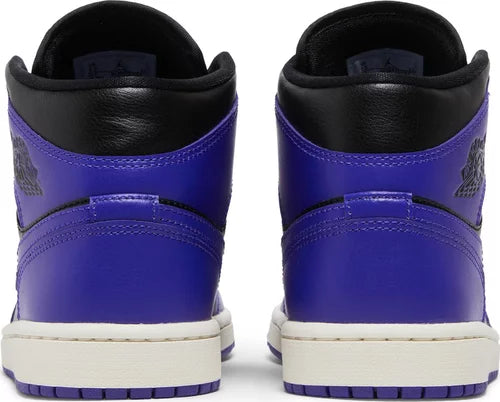 Nike Womens Air Jordan 1 Mid Sneakers - 'Dark Concord'