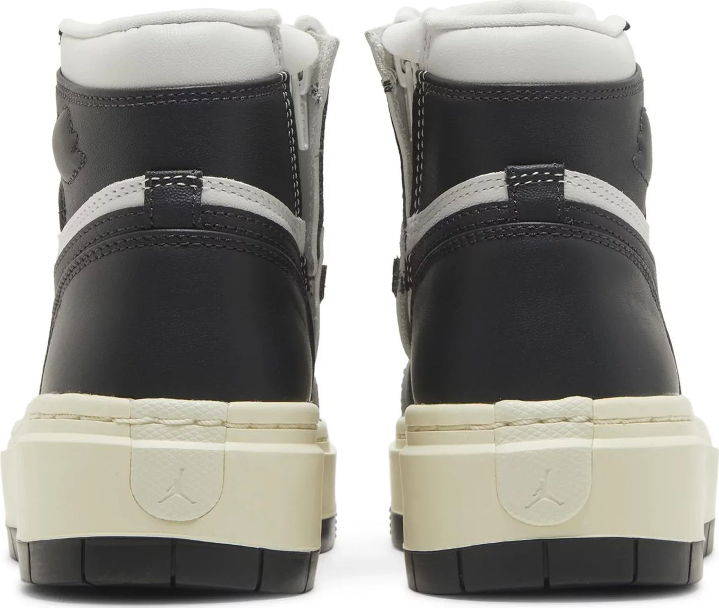 Nike Womens Air Jordan 1 Elevate High Sneakers - 'White Black'