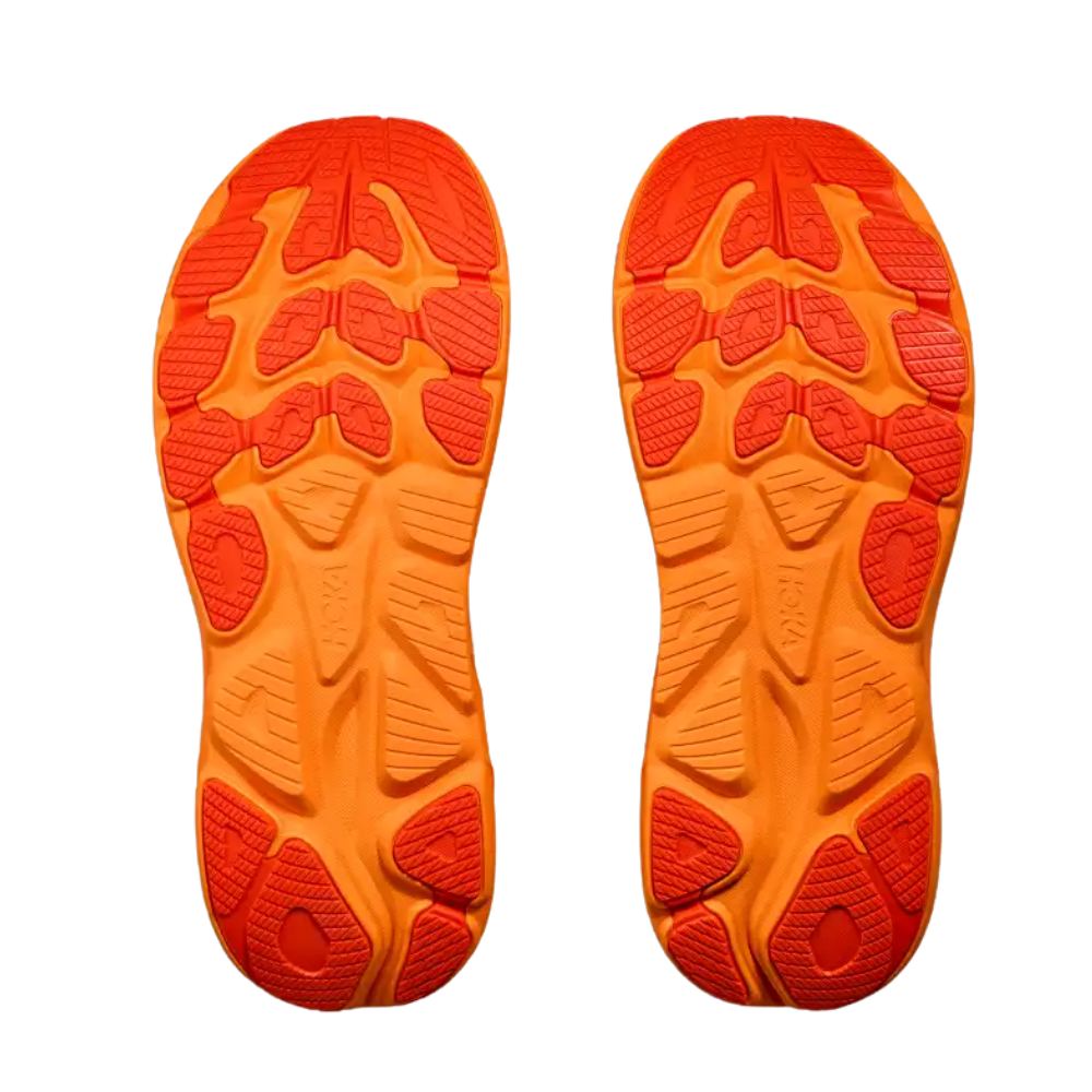 Clifton 10 Men's :Frost | Orange Zest