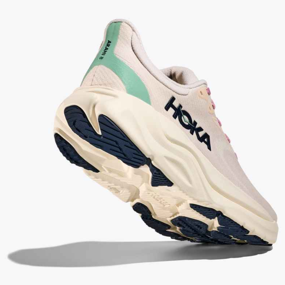 Arahi 8 (Wide) Women's :Rose Cream | Alabaster