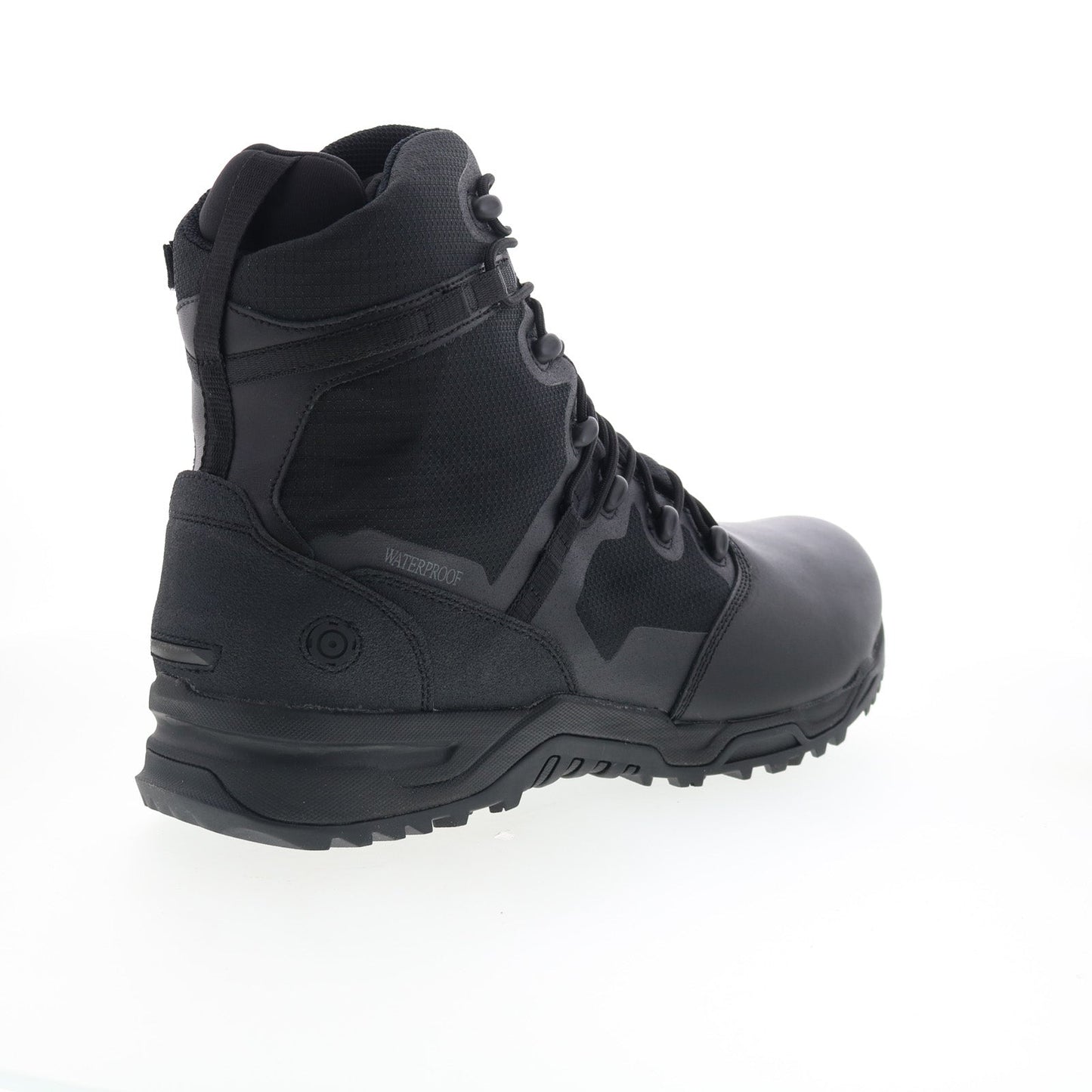 Original Swat Alpha Fury 8' Polishable Toe Side-Zip WP Mens Black Boots
