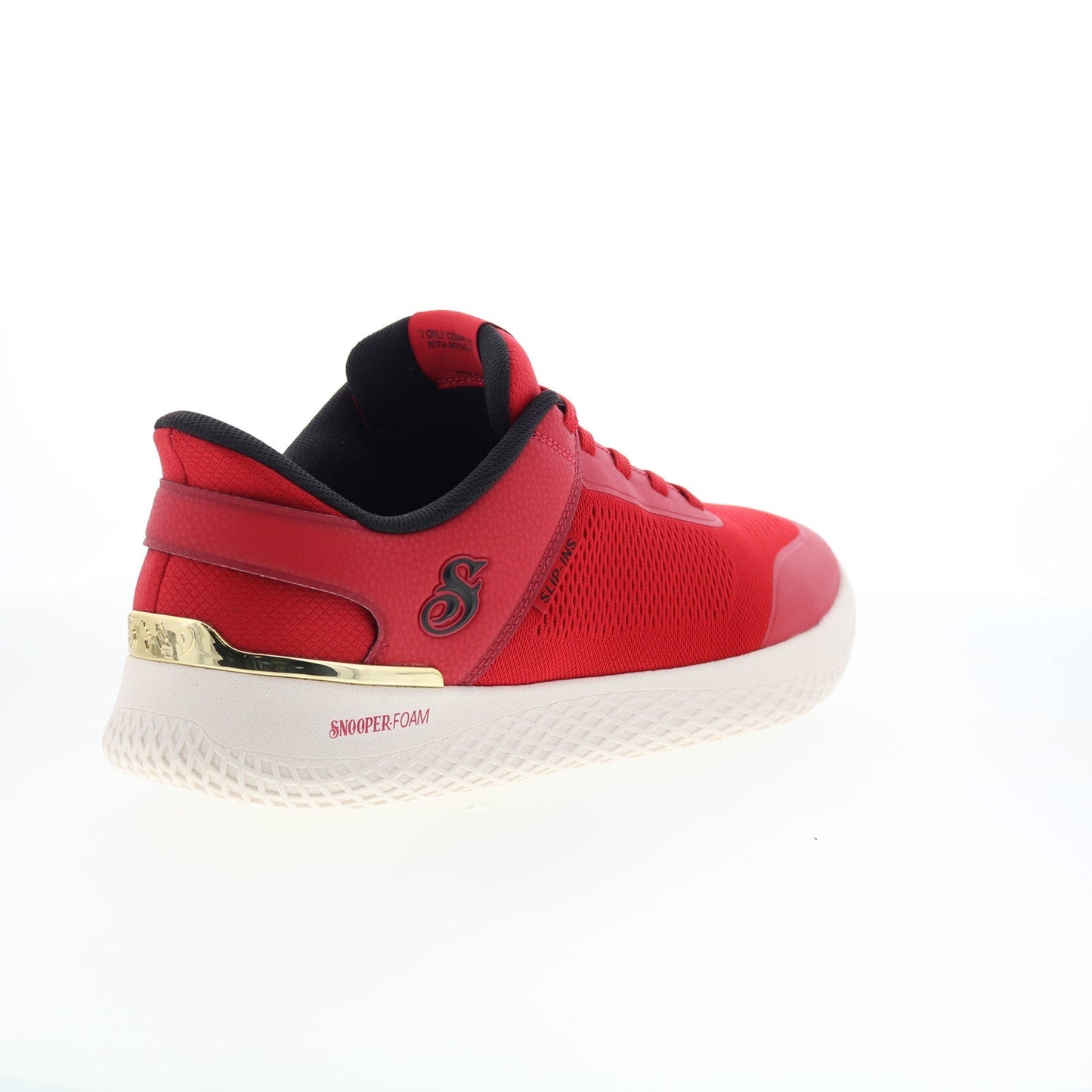 Skechers Snoop Dogg Snoop Vibez Good Feelin Mens Red Sneakers Shoes