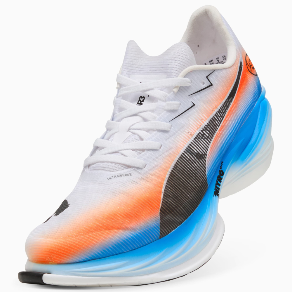 FAST-R Nitro Elite 3 Ekiden Men's :PUMA White | Heat Fire