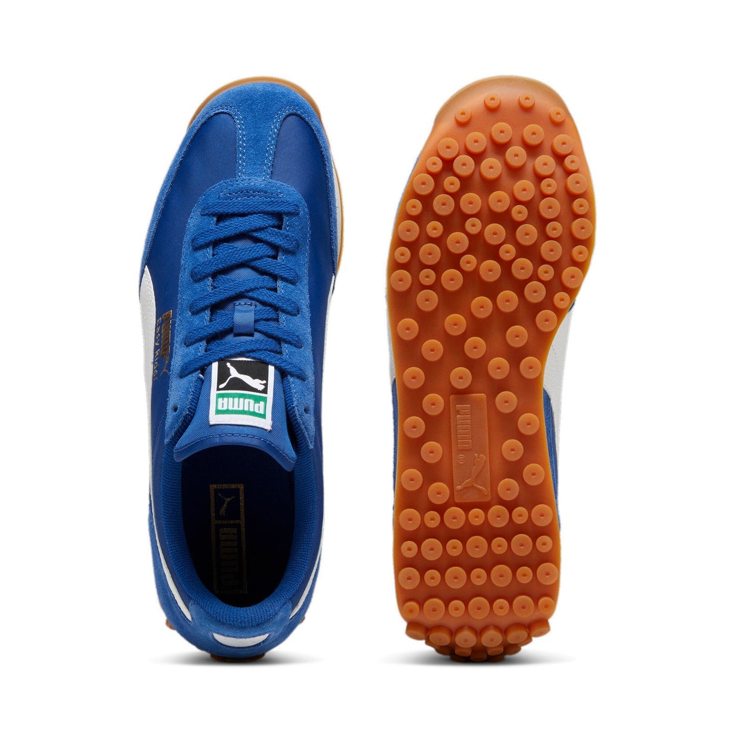 Puma Easy Rider Vintage 39902809 Mens Blue Canvas Lifestyle Sneakers Shoes