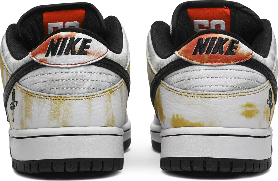 Nike Mens Dunk Low SB Sneakers - 'Tie-Dye Raygun - White'