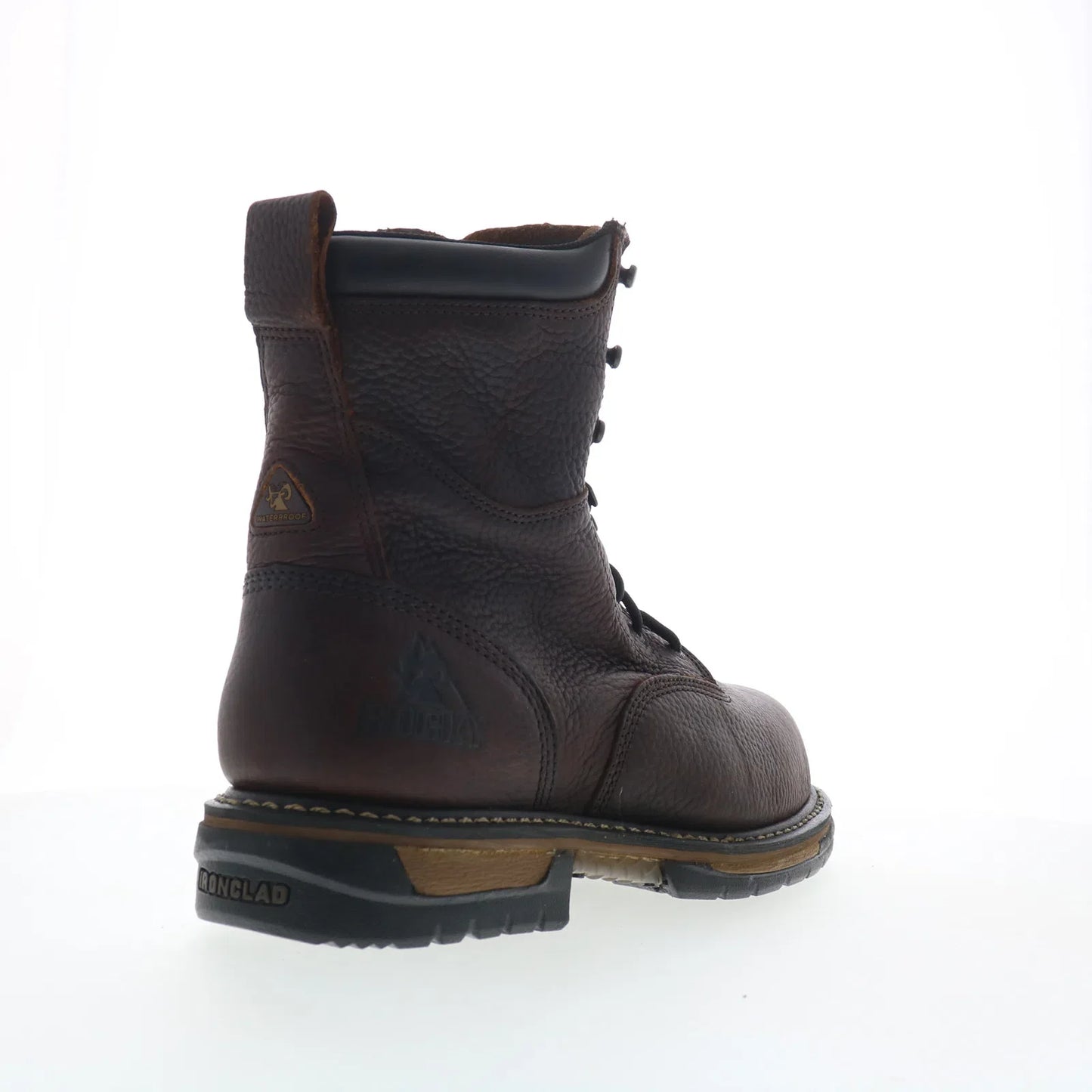 Rocky Steel Toe Waterproof 6693 Mens Brown Wide Leather Work & Safety Boots