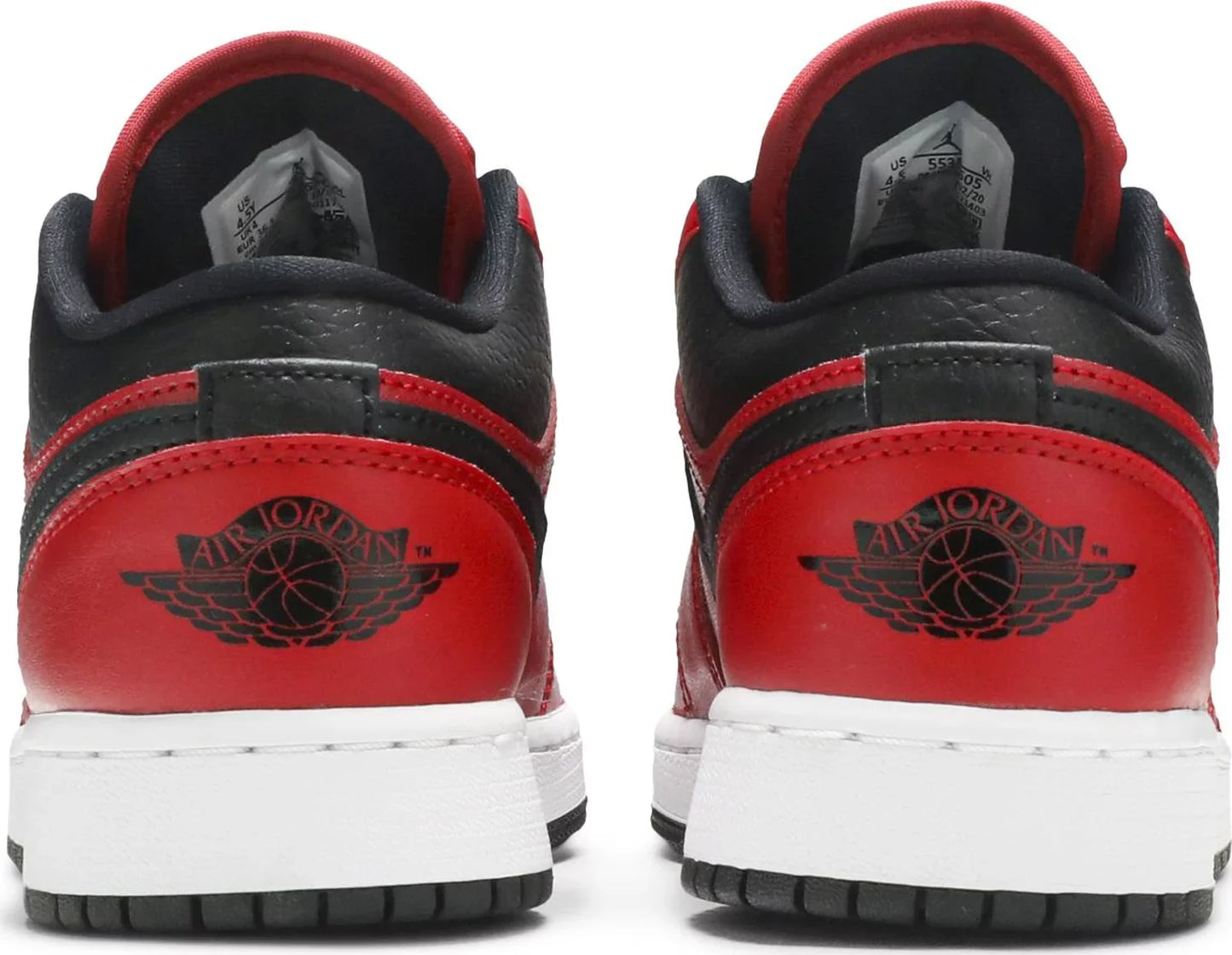 Nike Grade School Womens Air Jordan 1 Low Sneakers - 'Reverse Bred'