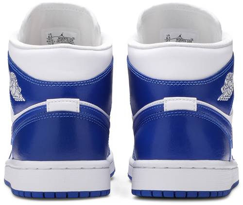 Nike Womens Air Jordan 1 Mid Sneakers - 'Kentucky Blue'