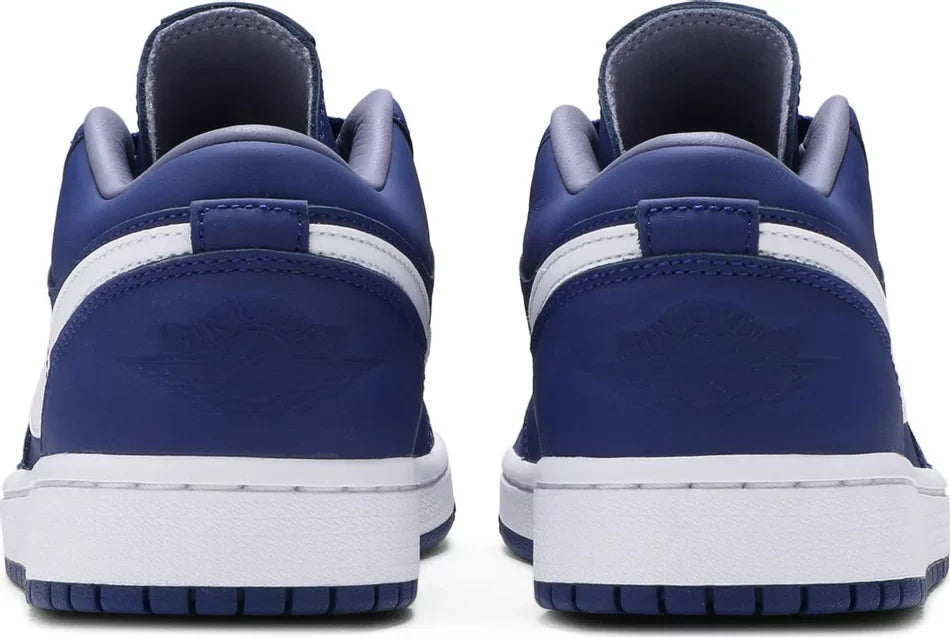 Nike Womens Air Jordan 1 Low SE Sneakers - 'Deep Royal Blue'