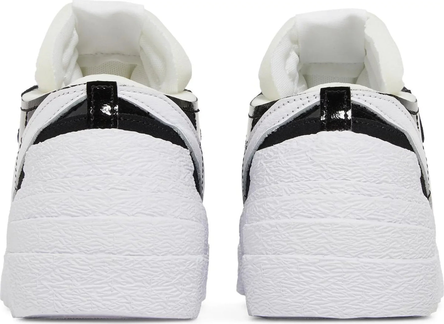 Nike Mens Sacai x Blazer Low Sneakers - 'Black Patent'