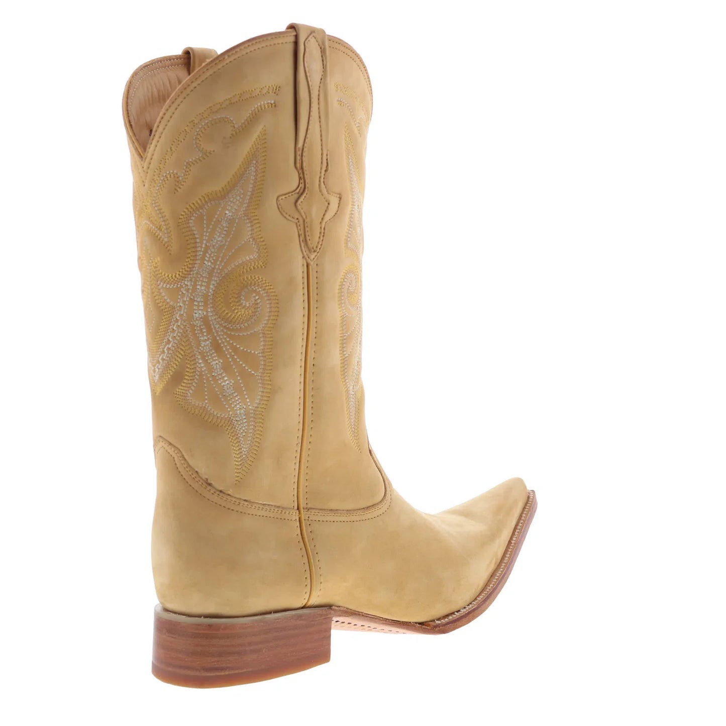 Los Altos Suede Boots XXX-Toe 956302 Mens Brown Wide Cowboy Western Boots