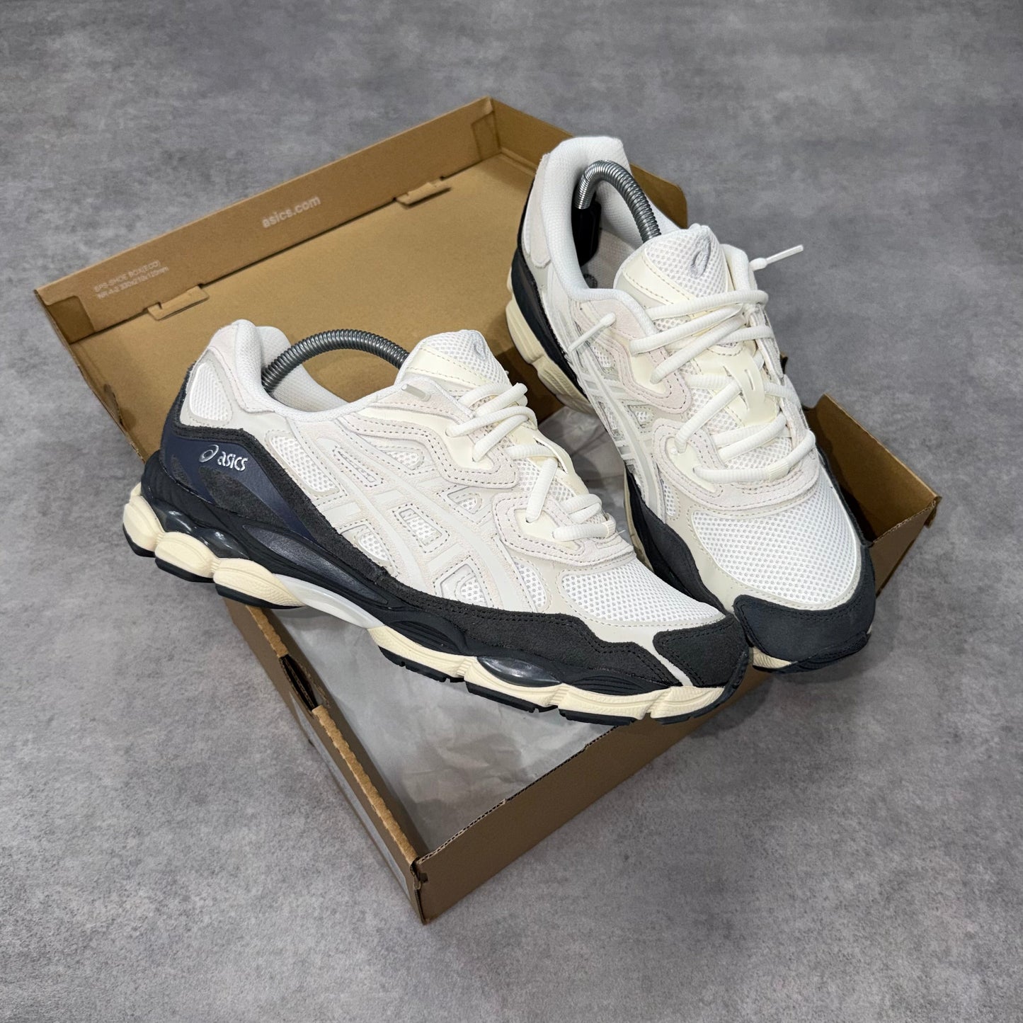 Asics Gel NYC White Smoke Grey