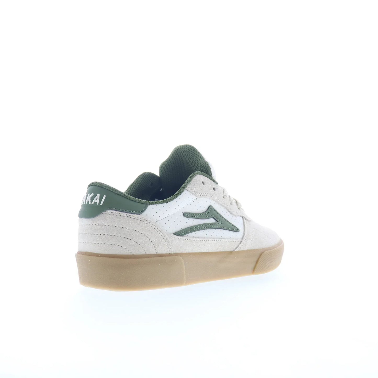 Lakai Cambridge Mens Gray Suede Lace Up Skate Inspired Sneakers Shoes