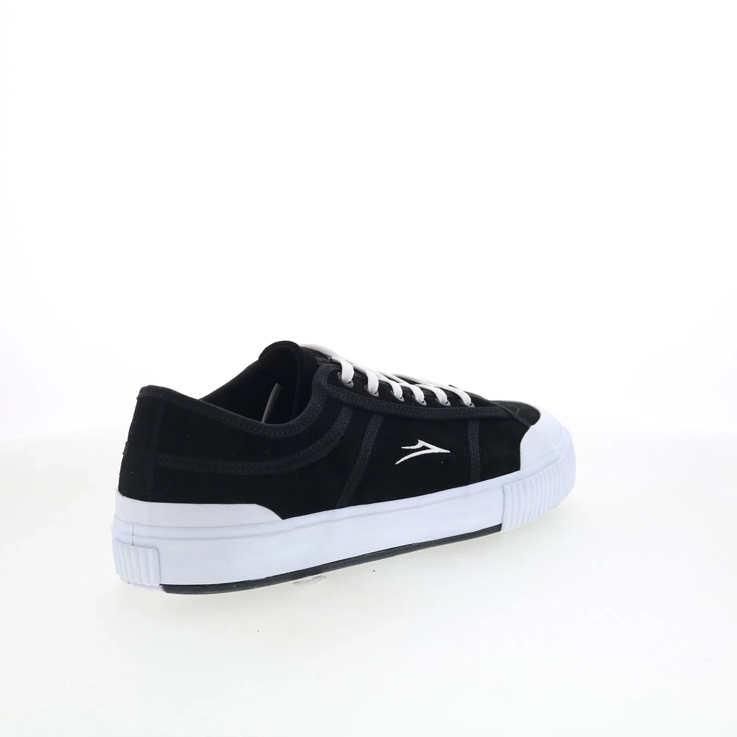 Lakai Conrad Elite Mens Black Suede Lace Up Skate Inspired Sneakers Shoes