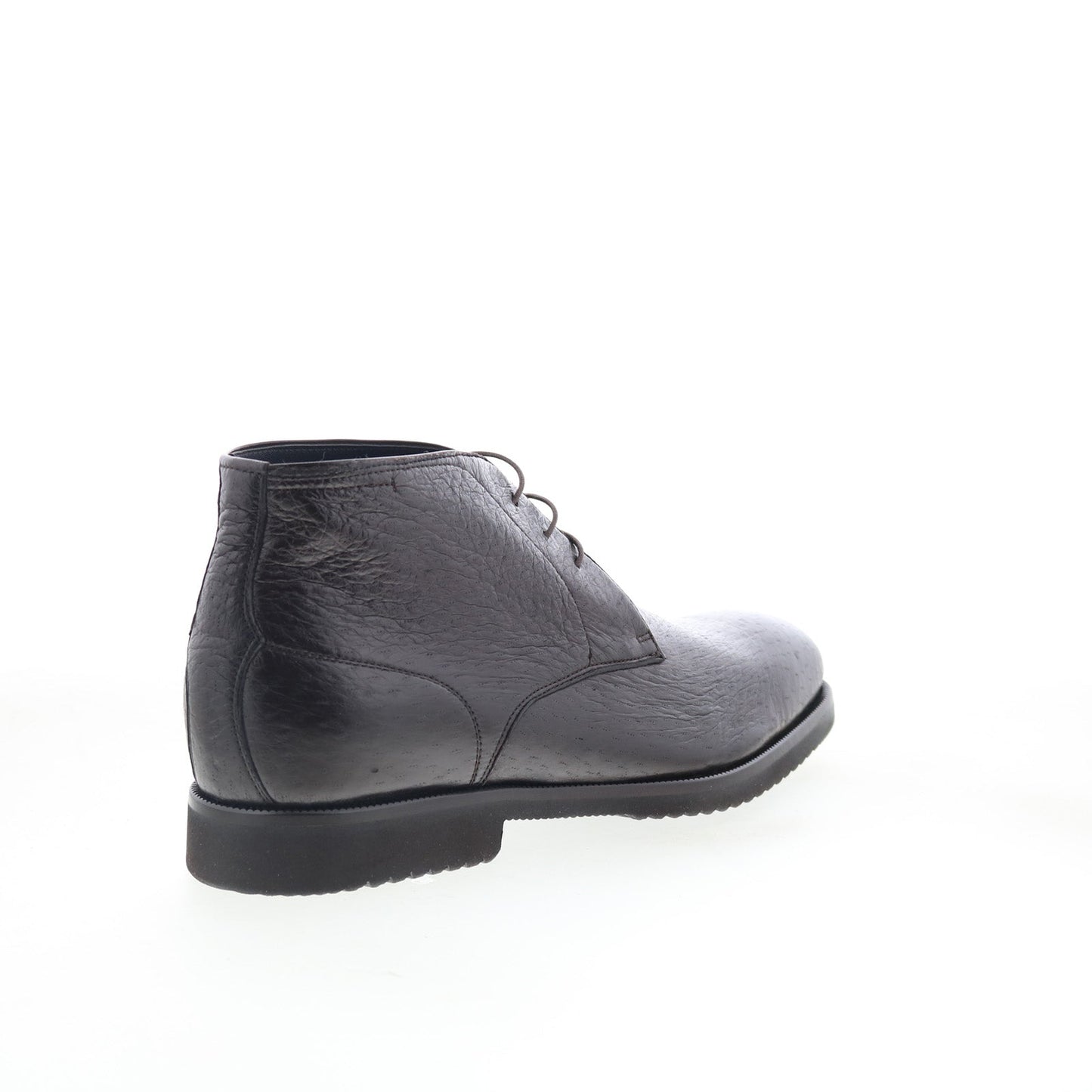 Di Bianco Pescatora Mens Brown Leather Lace Up Chukkas Boots