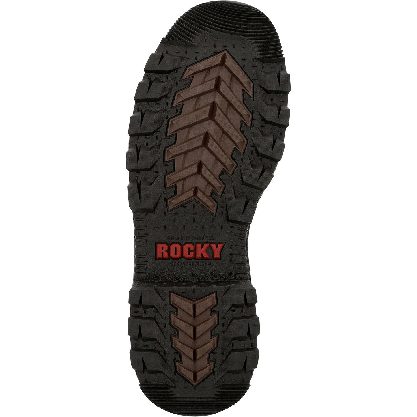 Rocky Rams Horn Lace To Toe Composite WP Mens Brown Work & Safety Boots