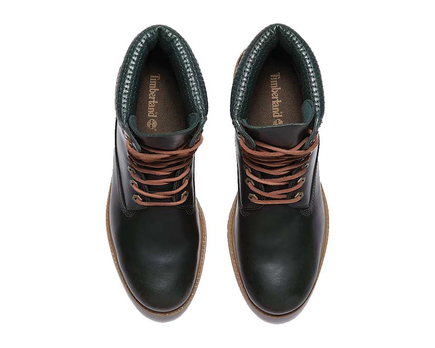 Timberland Premium 6 Inch Waterproof Boot "Dark Green Full Grain"