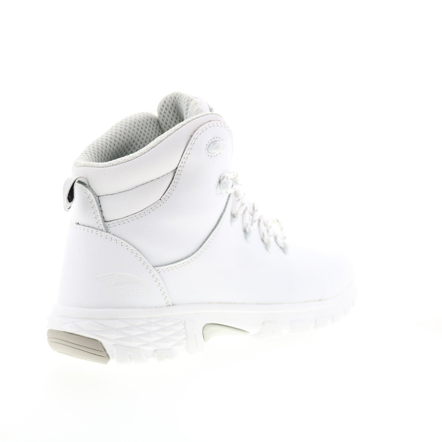 Avenger Flight Alloy Toe SD10 A7423 Mens White Leather Work & Safety Boots