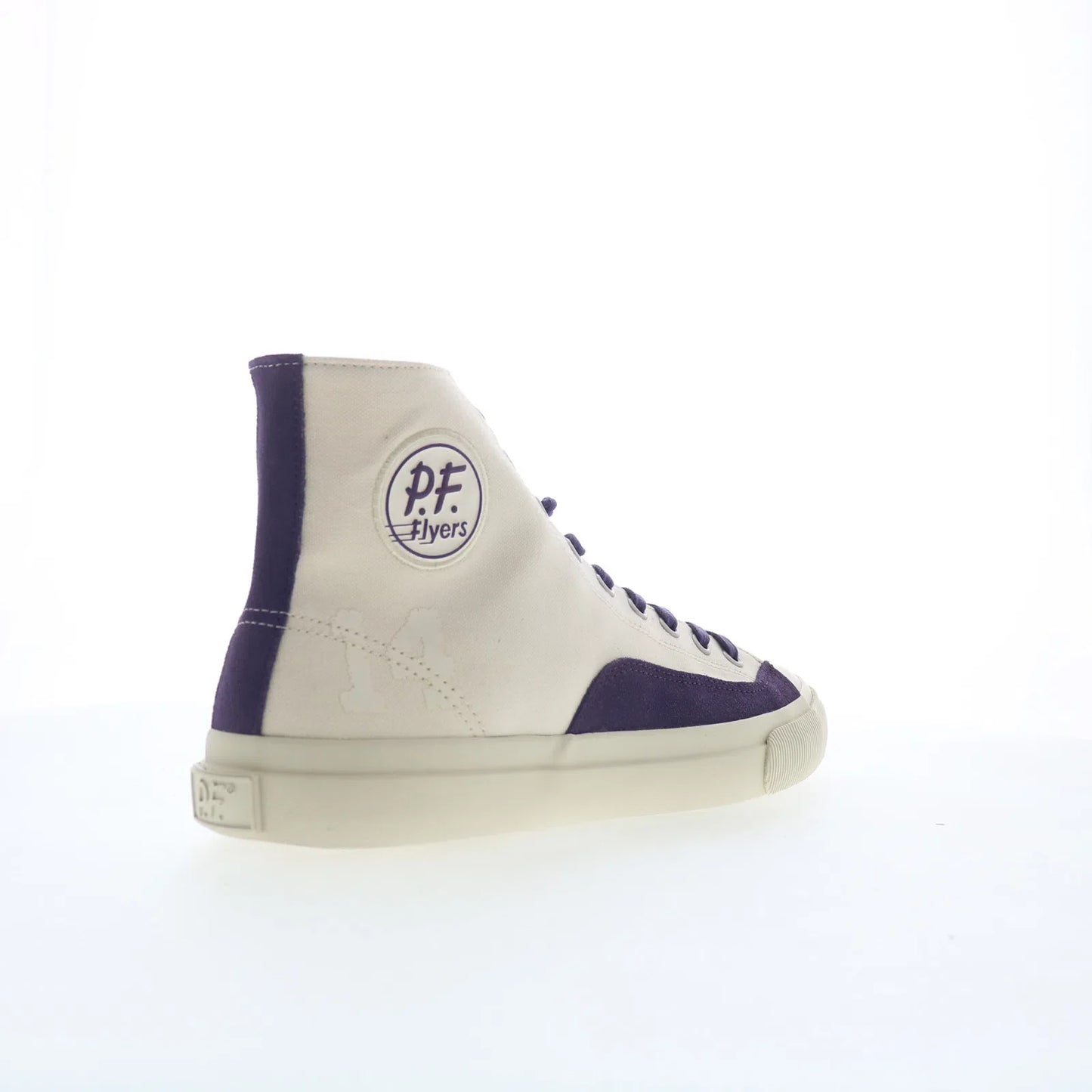 PF Flyers All-American HI AA25H1DV Mens White Lifestyle Sneakers Shoes