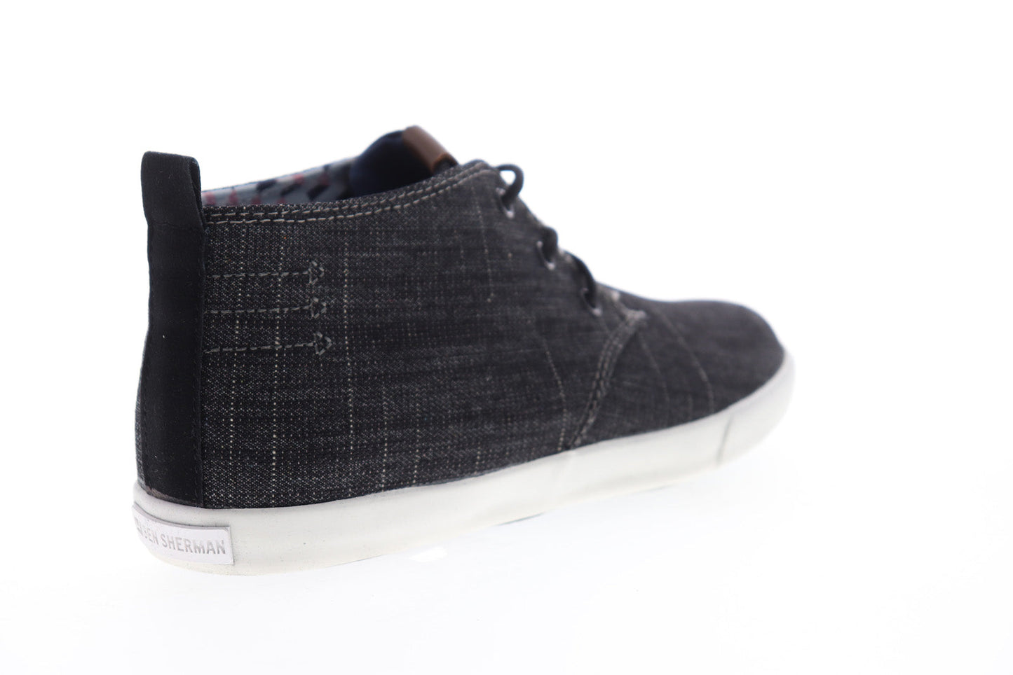 Ben Sherman Bristol Chukka BNM00160 Mens Black Canvas Lifestyle Sneakers Shoes