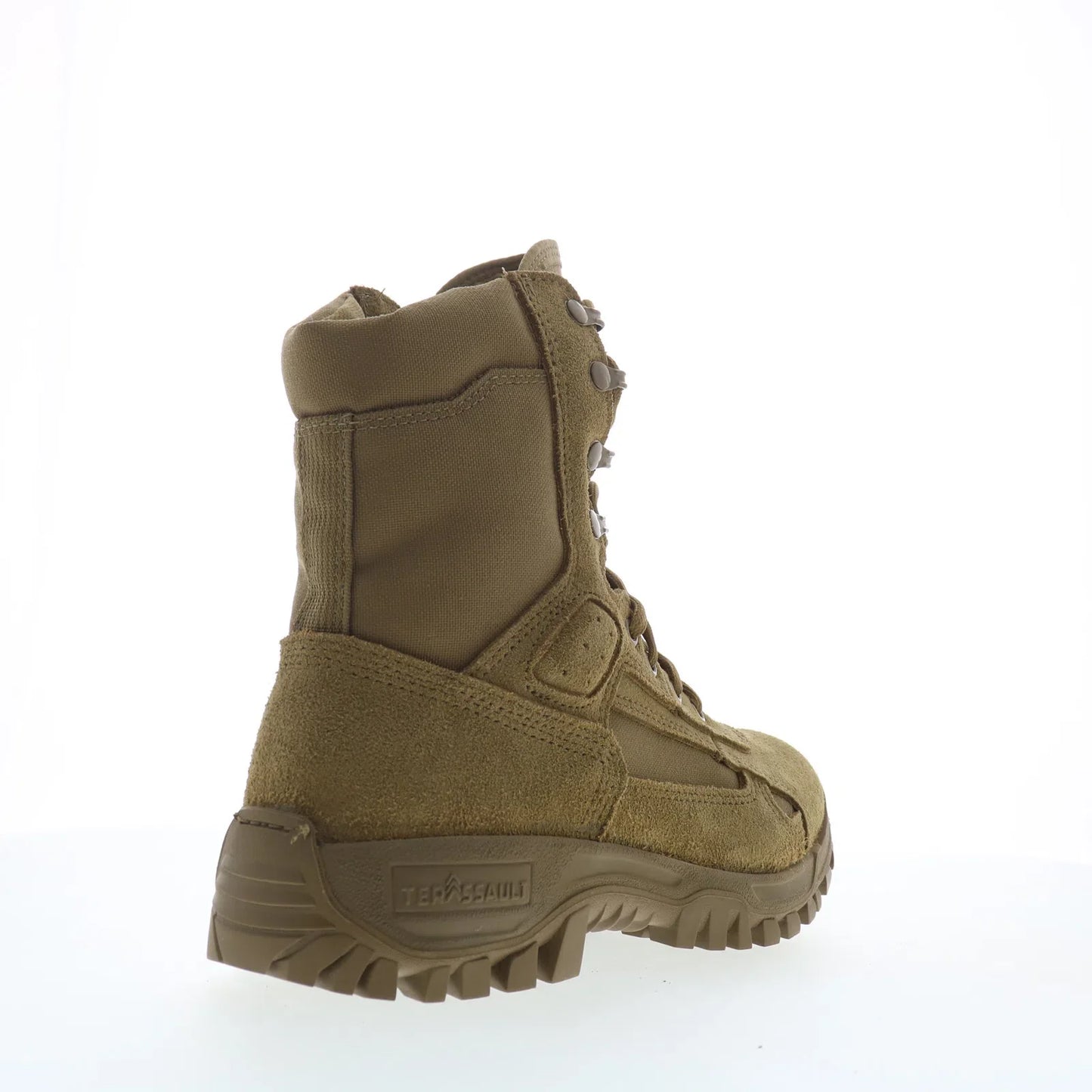McRae Tactical HW Made In USA 8177 Mens Brown Suede Lace Up Tactical Boots