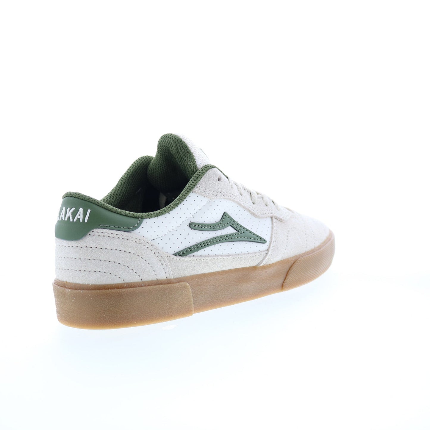 Lakai Cambridge Mens Beige Suede Lace Up Skate Inspired Sneakers Shoes