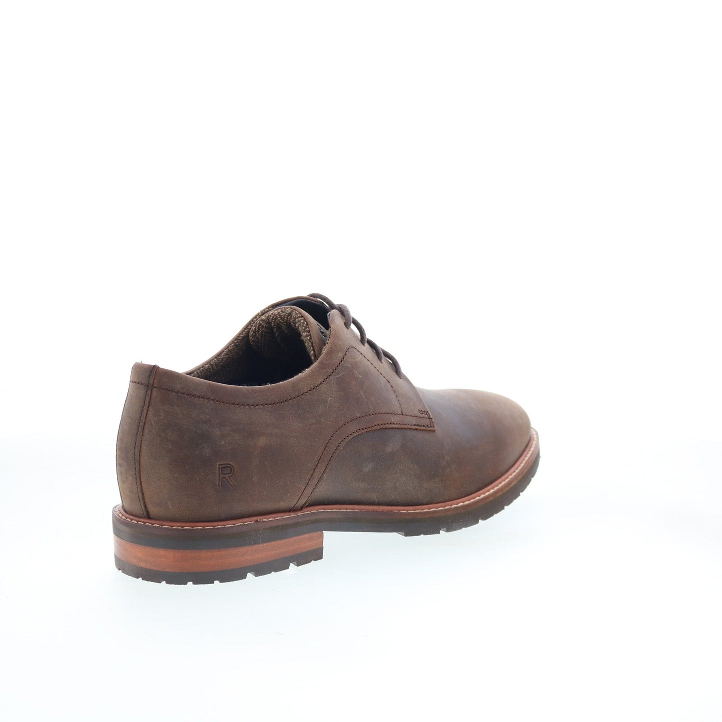 Rockport Cedric RMCEDRIC Mens Brown Wide Oxfords & Lace Ups Plain Toe Shoes