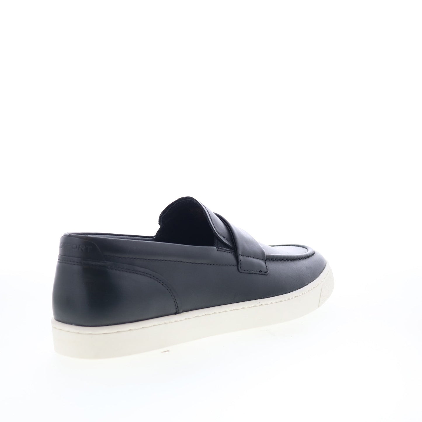 Rockport Reller RMRELLER Mens Black Loafers & Slip Ons Casual Shoes