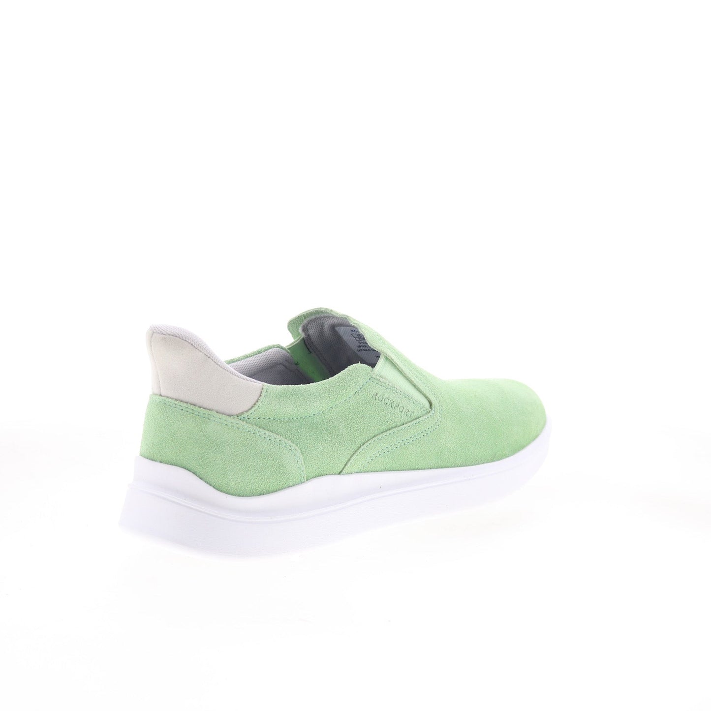 Rockport Tristens RMTRISTENS Mens Green Suede Lifestyle Sneakers Shoes