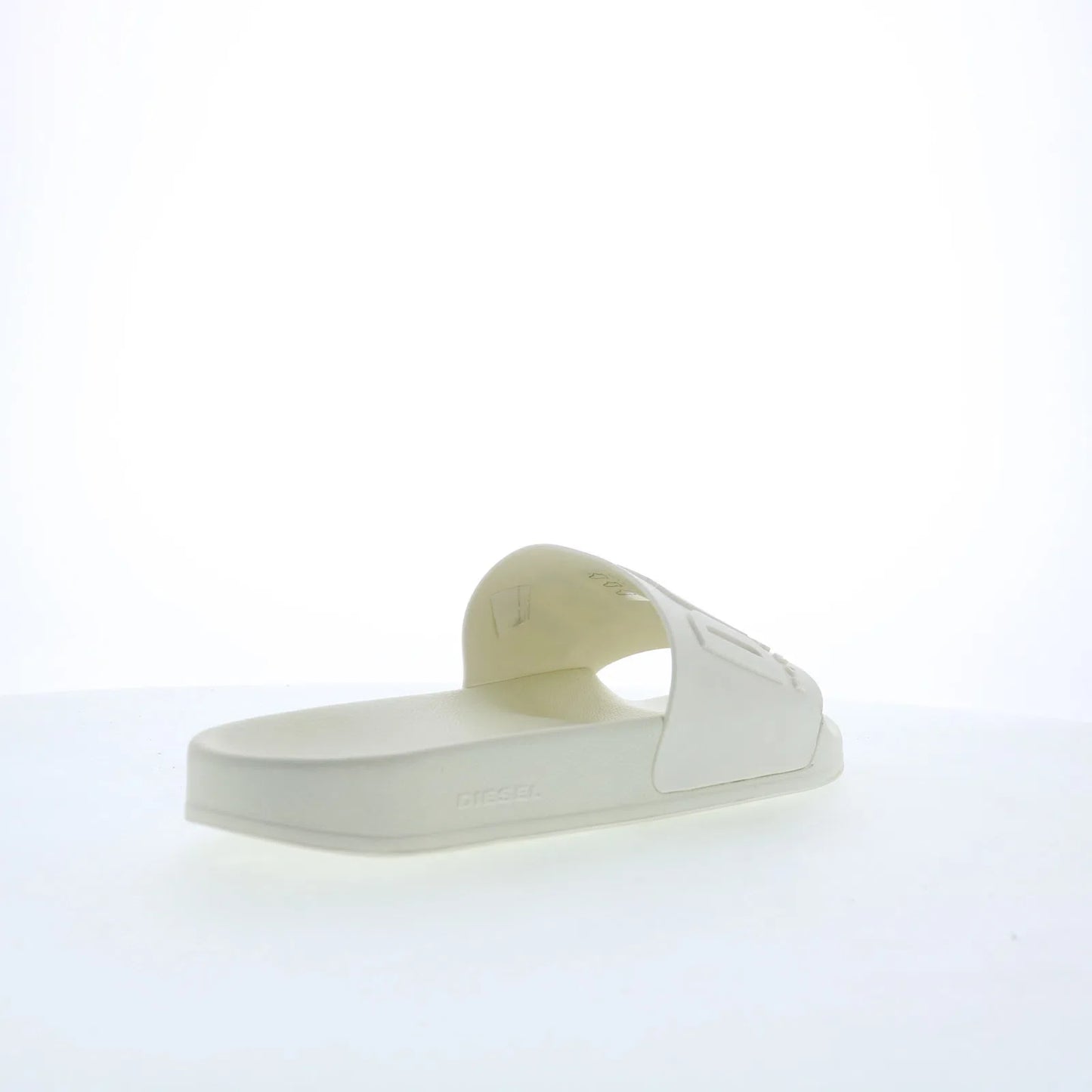 Diesel SA-Mayemi Y02499-P3859-T1015 Mens White Slides Sandals Shoes
