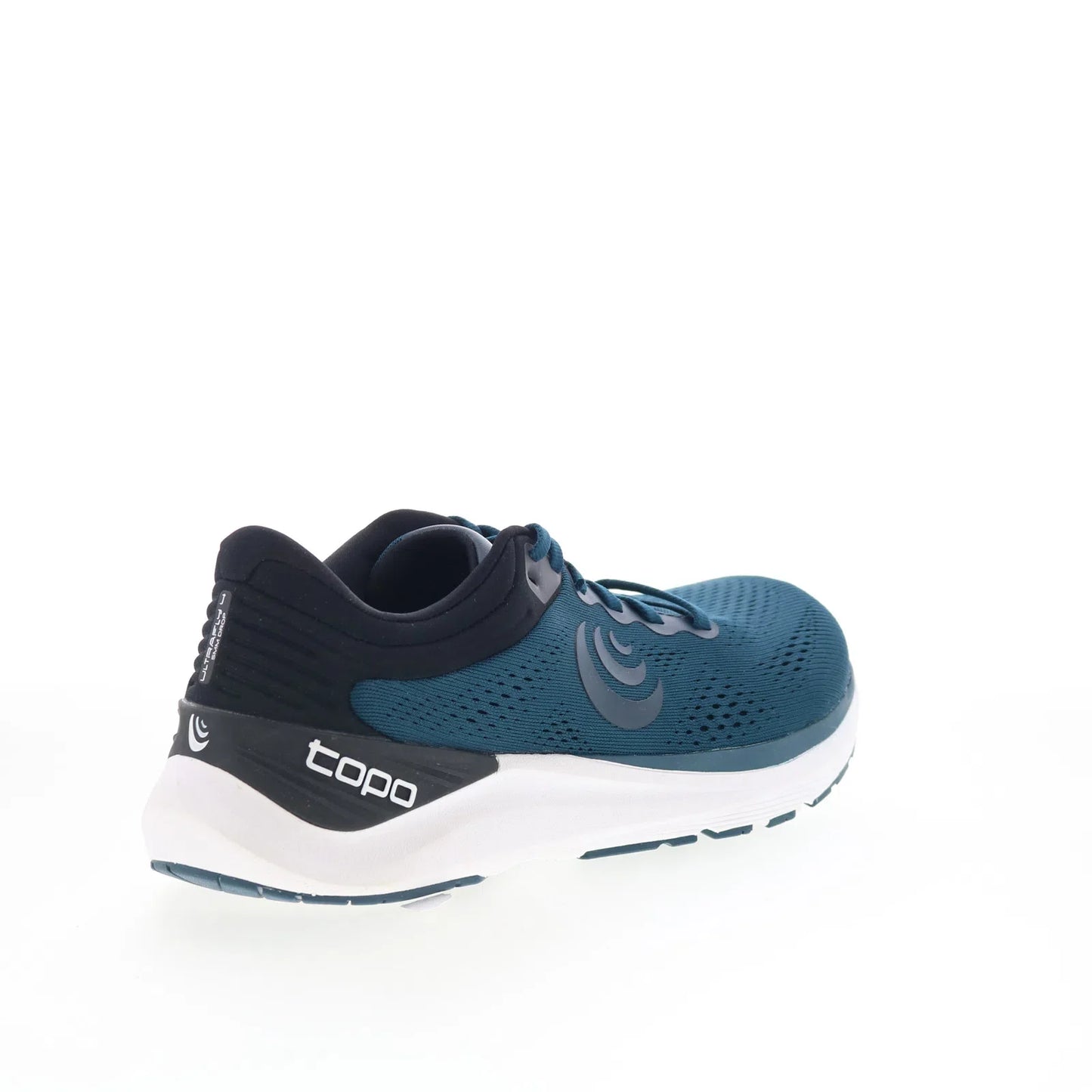 Topo UltraFly 4 M056 Mens Blue Canvas Lace Up Athletic Running Shoes