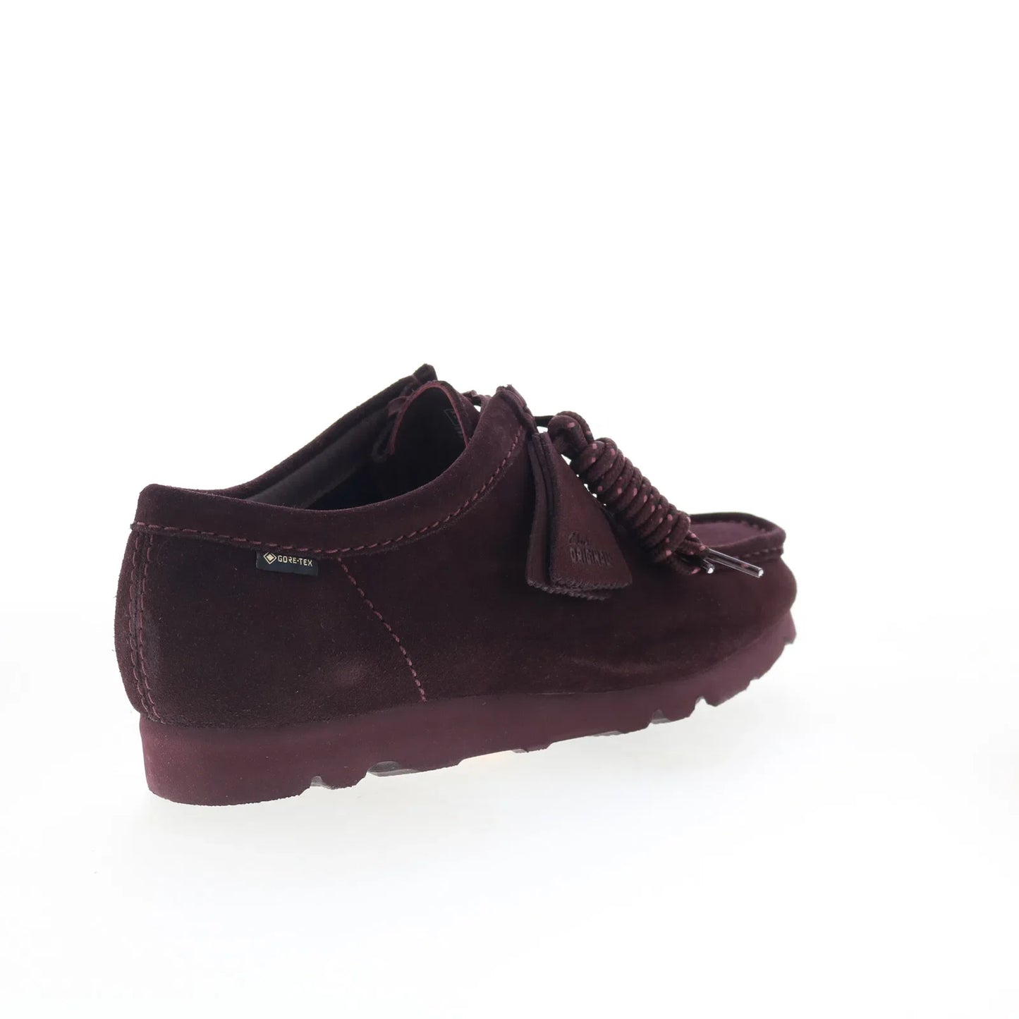 Clarks Wallabee GTX 26183073 Mens Purple Oxfords & Lace Ups Casual Shoes