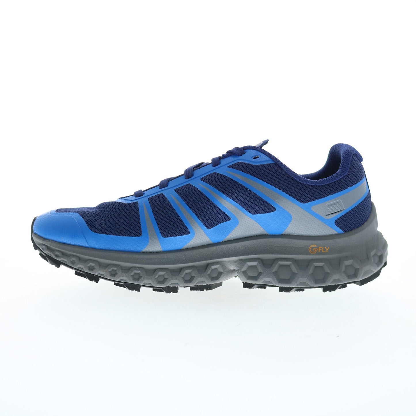 Inov-8 TrailFly Ultra G 300 Max Mens Blue Mesh Athletic Hiking Shoes