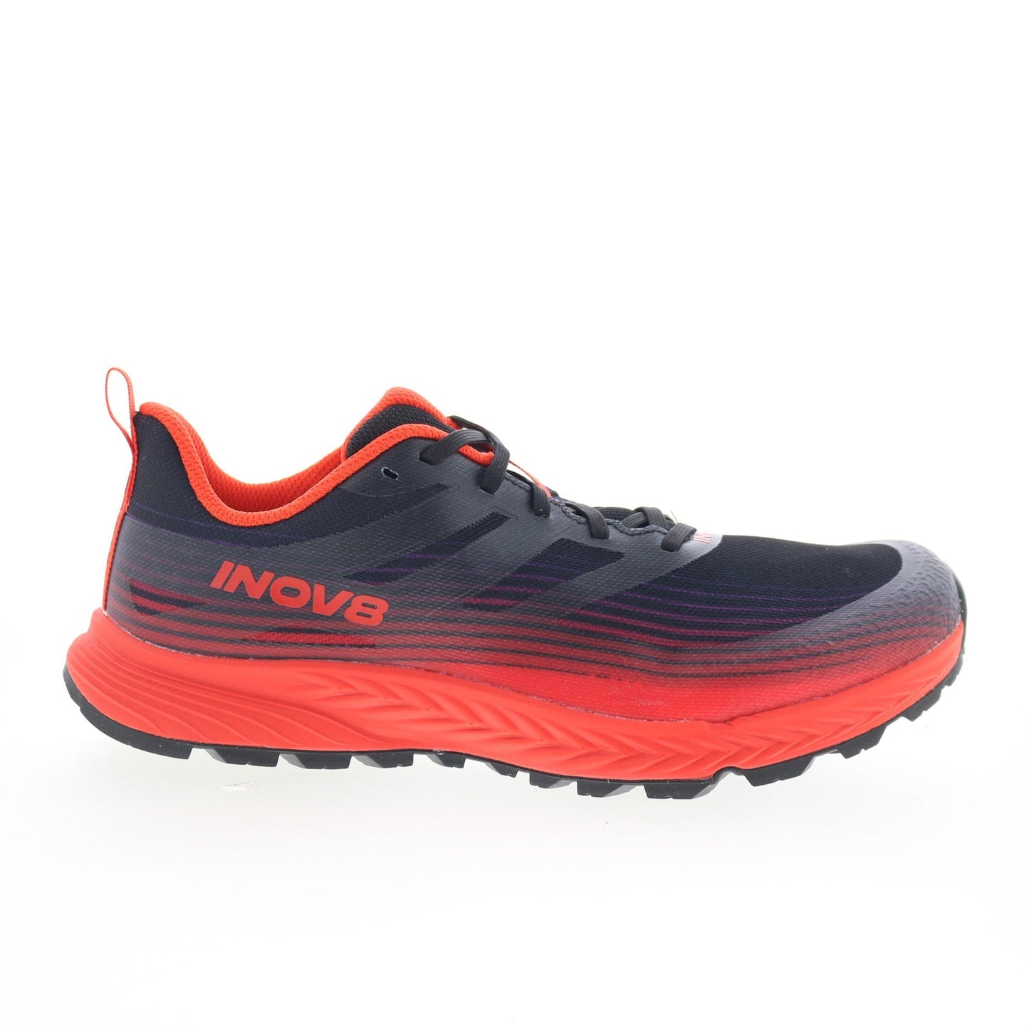 Inov-8 TrailFly Speed 001150-BKFR Mens Black Wide Athletic Hiking Shoes