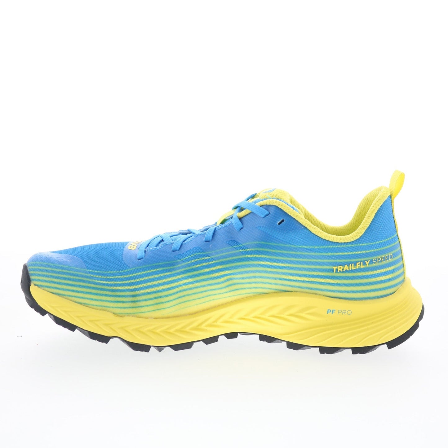 Inov-8 TrailFly Speed 001150-BLYW Mens Blue Wide Athletic Hiking Shoes