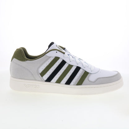 K-Swiss Court Palisades 06931-150 Mens White Lifestyle Sneakers Shoes