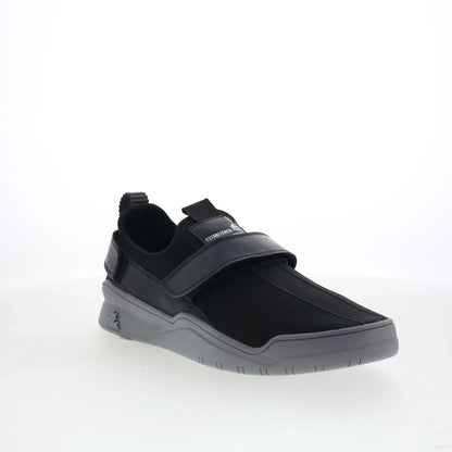 Pajar Yale 55552 Mens Black Leather Strap Lifestyle Sneakers Shoes