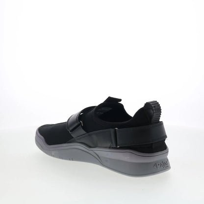 Pajar Yale 55552 Mens Black Leather Strap Lifestyle Sneakers Shoes