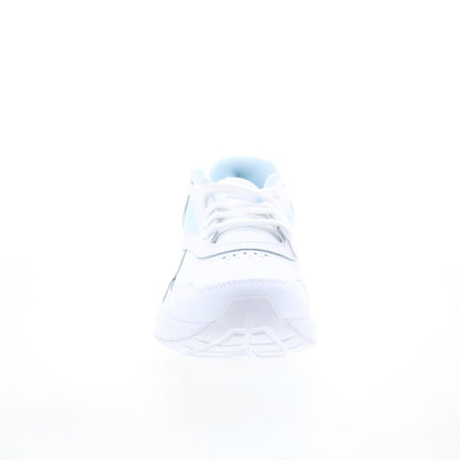 Reebok Walk Ultra 7 DMX MAX Womens White Leather Lifestyle Sneakers Shoes