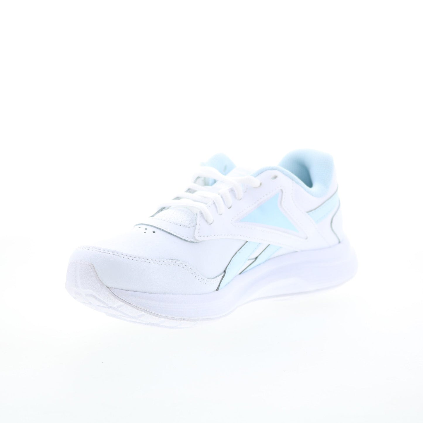 Reebok Walk Ultra 7 DMX MAX Womens White Leather Lifestyle Sneakers Shoes