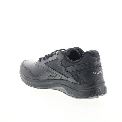 Reebok Walk Ultra 7 DMX Max Wide 2E Mens Black Wide Sneakers Shoes