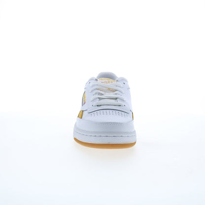 Reebok Club C Revenge Womens White Leather Lifestyle Sneakers Shoes