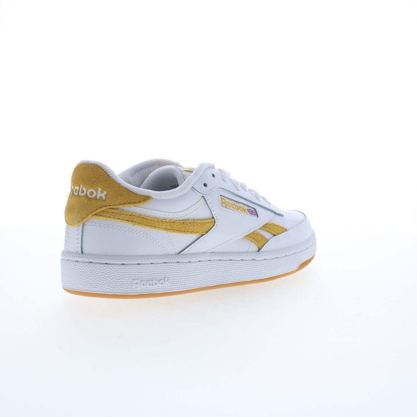 Reebok Club C Revenge Womens White Leather Lifestyle Sneakers Shoes