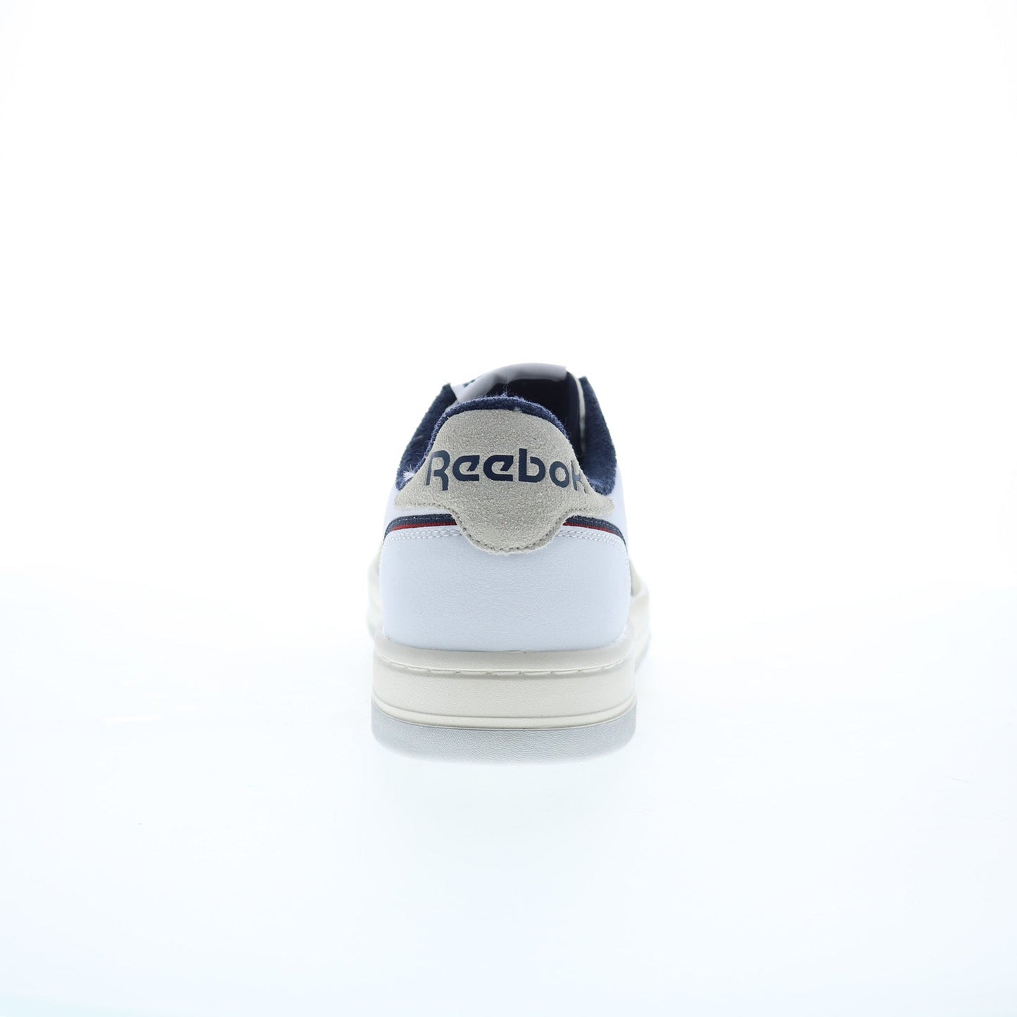 Reebok Phase Court Mens White Leather Lace Up Lifestyle Sneakers Shoes