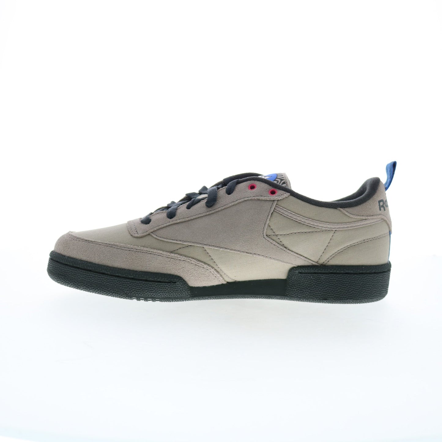 Reebok Club C 85 Mens Gray Suede Lace Up Lifestyle Sneakers Shoes