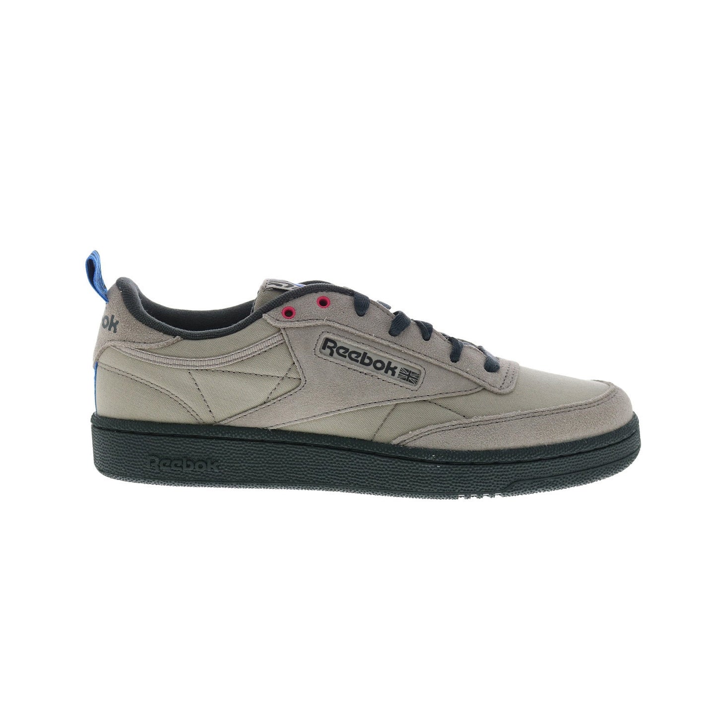 Reebok Club C 85 Mens Gray Suede Lace Up Lifestyle Sneakers Shoes