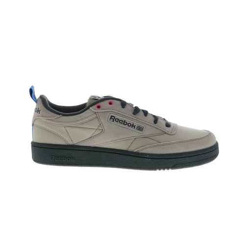 Reebok Club C 85 Mens Gray Suede Lace Up Lifestyle Sneakers Shoes